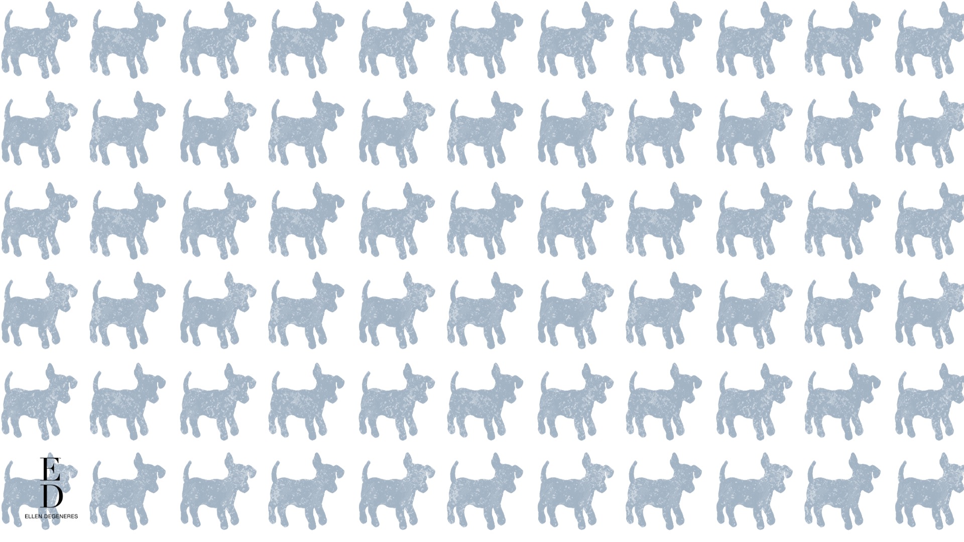 Elegant Blue Elephant Parade