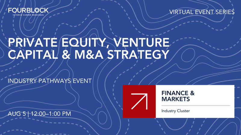Industry Pathways  | Private Equity, Venture Capital & M&A Strategy