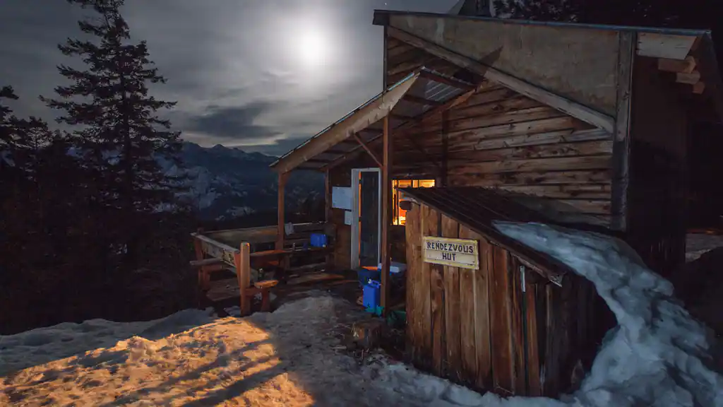 Moonlit Cabin Retreat
