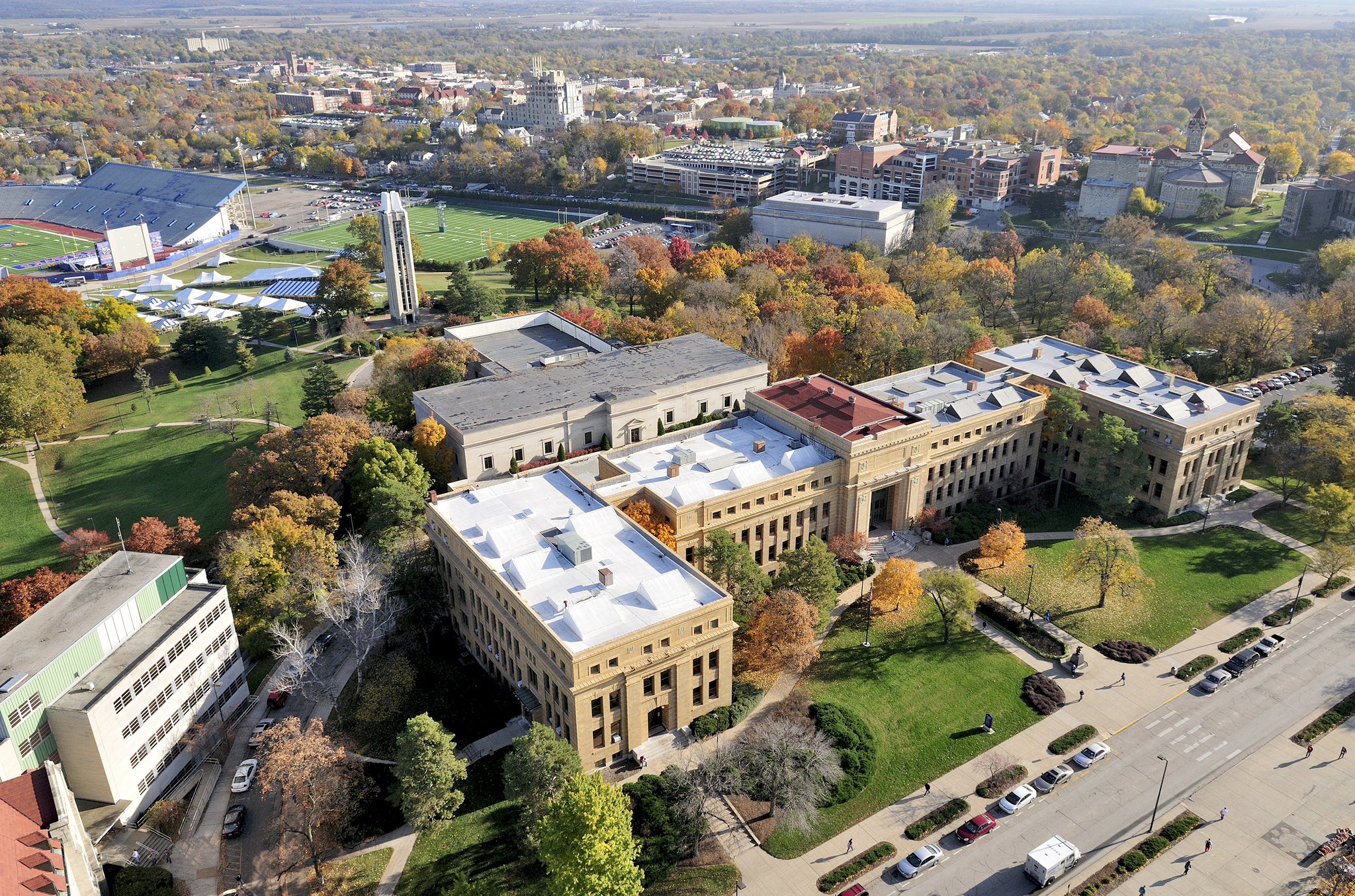 Golden Hour Campus Vista