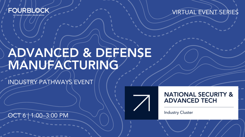 Industry Pathways  | Advanced & Defense Manufacturing