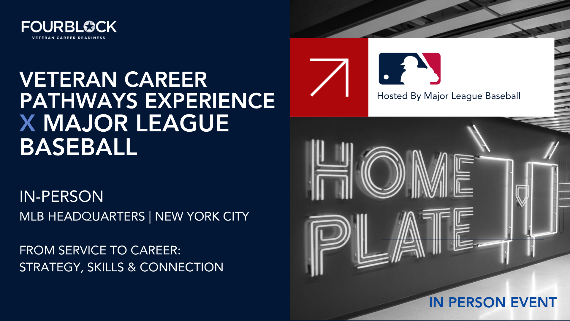 Veteran Career Pathways Experience X Major League Baseball in NYC
