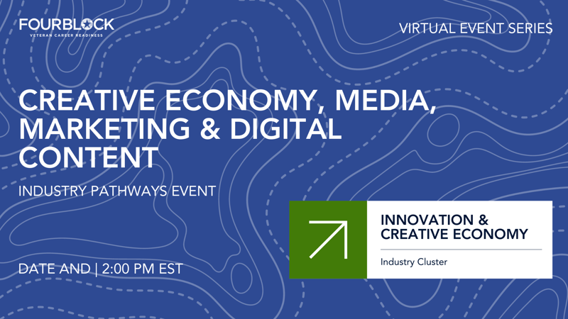 Industry Pathways  | Creative Economy, Media, Marketing & Digital Content