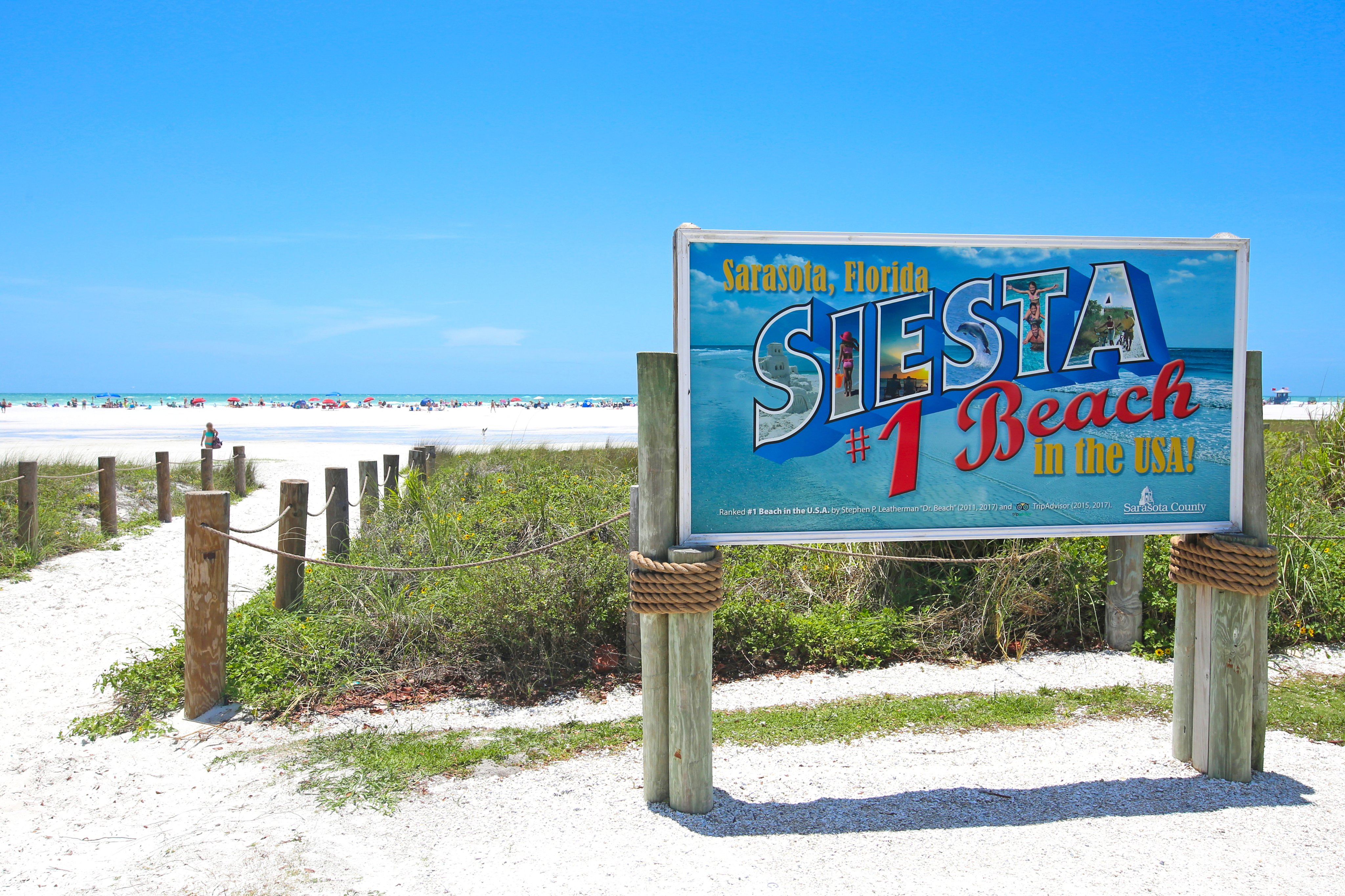 Tranquil Siesta Key Sign