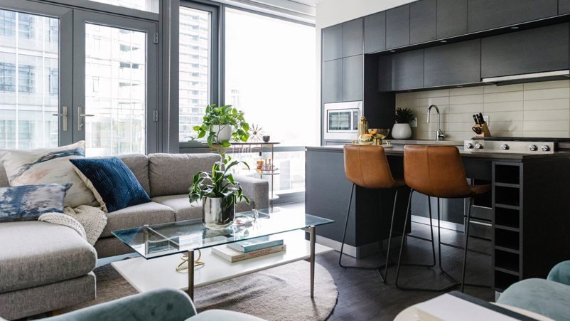 Modern City Apartment Lounge