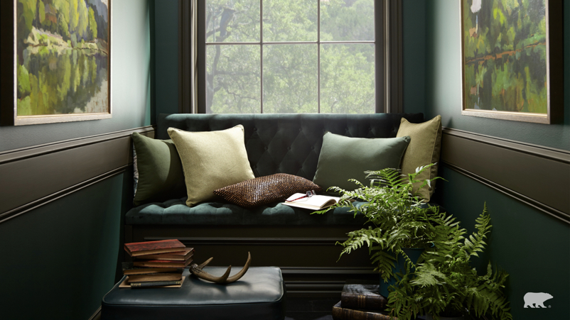 Modern Green Cozy Haven