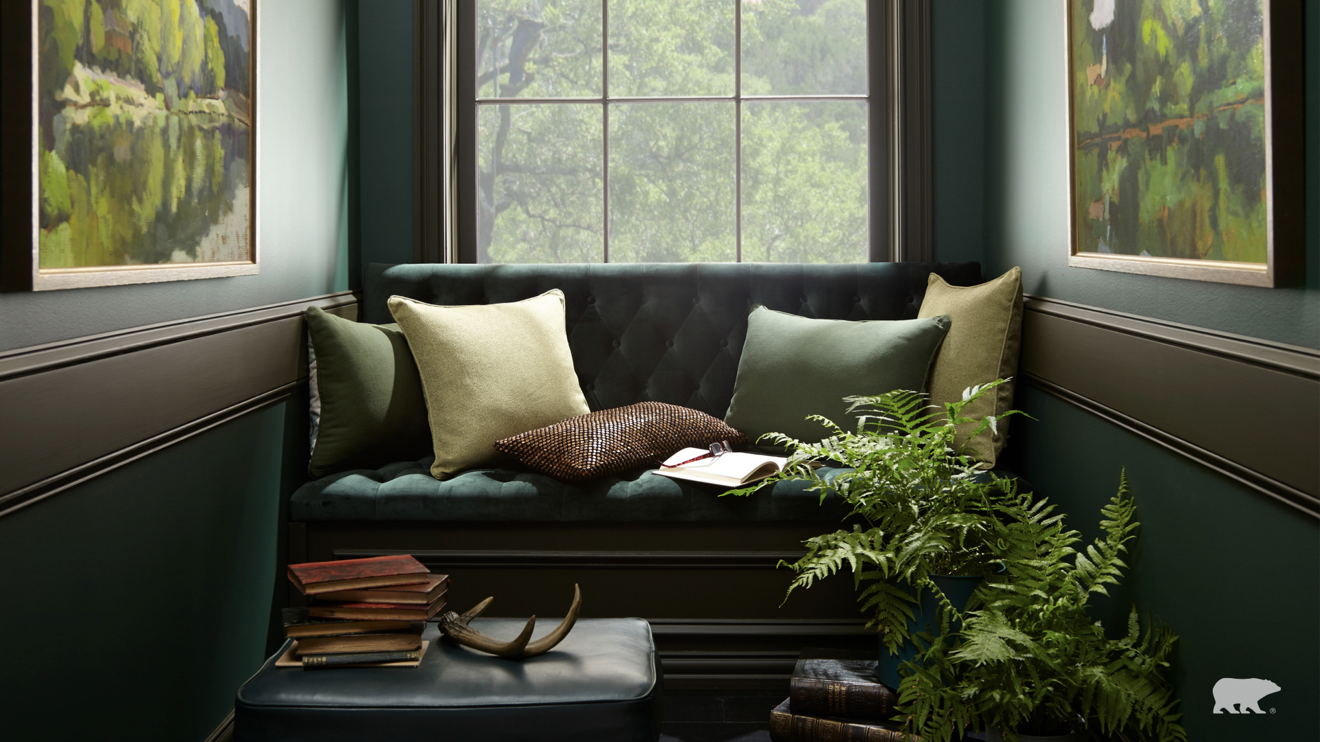 Modern Green Cozy Haven
